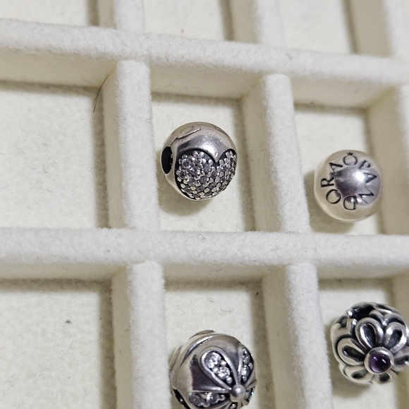 Pandora Retired Sterling Silver Clip Charms! Each Set Sold Separately ✨️ - Picture 6 of 8